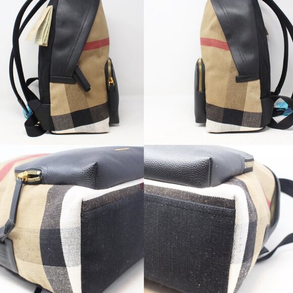 Burberry #CECH9V Canvas Abbeydale Backpack - Picture 3 of 5
